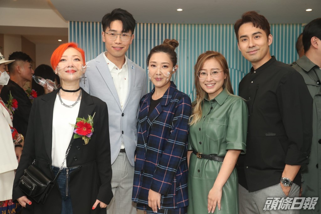 崔建邦原定出席醫療品牌開幕儀式，但今日無影。